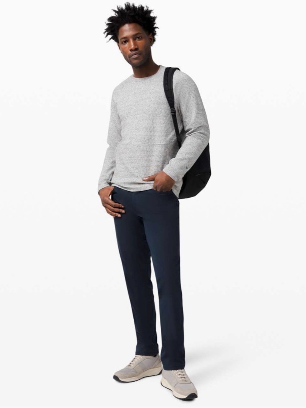 Lululemon ABC Pant Classic Warpstreme *34” in True Navy - 36x34 - Picture 2 of 9